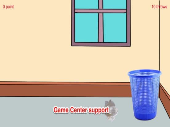 A Paper Ball Throw Into Bin screenshot 4