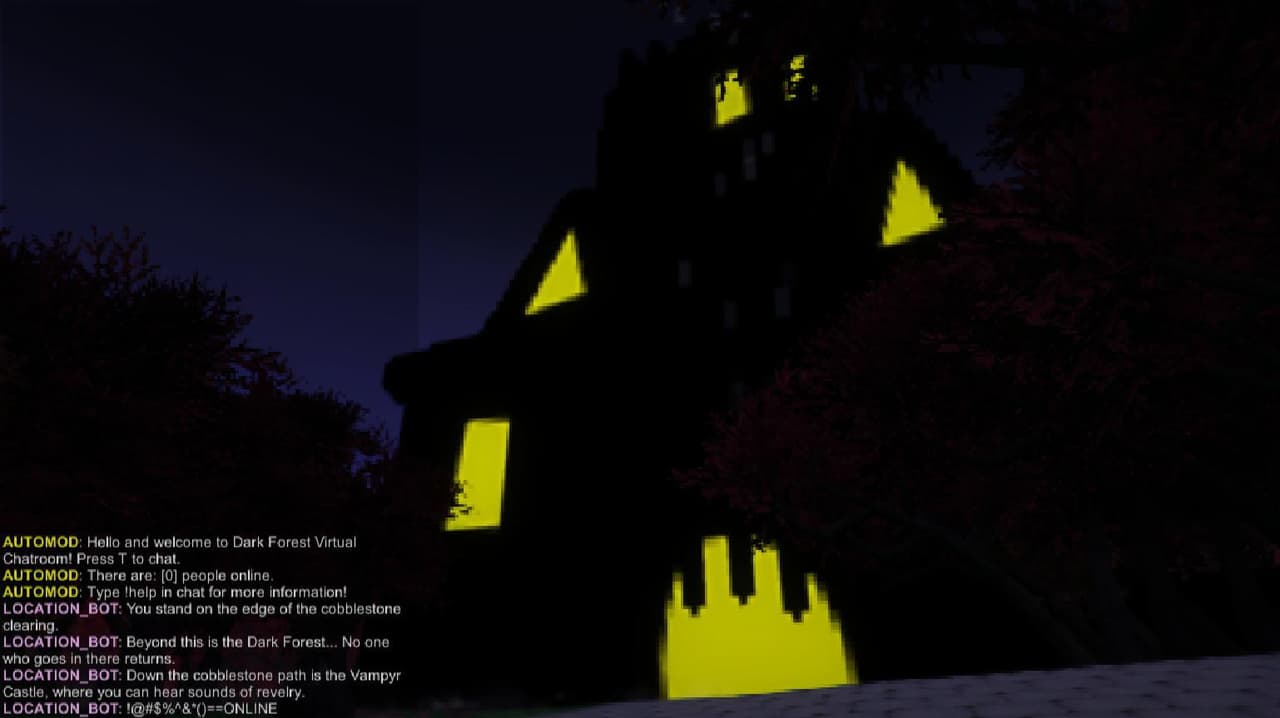 DARK FOREST VIRTUAL CHATROOM screenshot 2