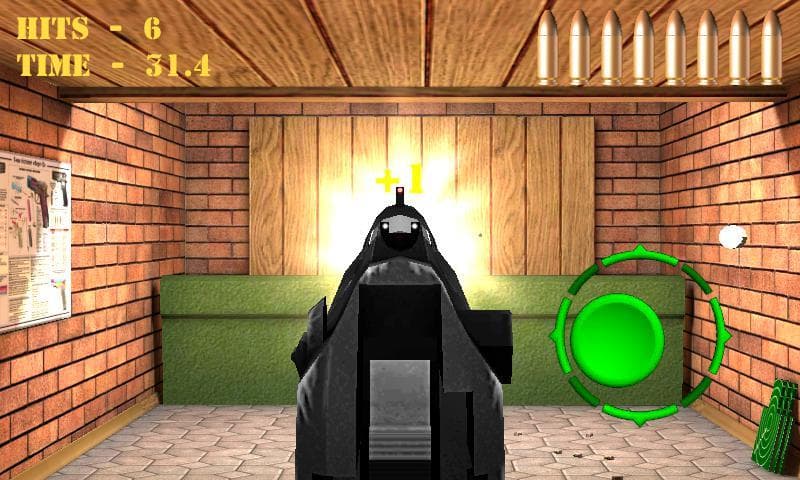 Pistol shooting at the target. Weapon simulator. screenshot 4