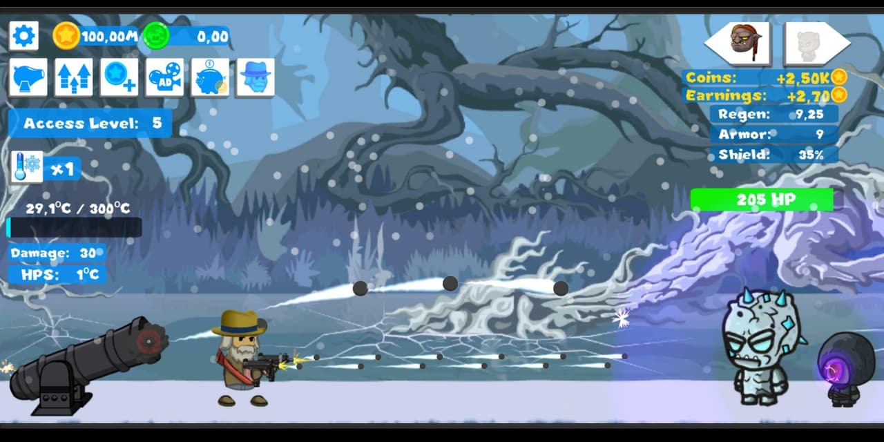 Idle Cannon Quest screenshot 3