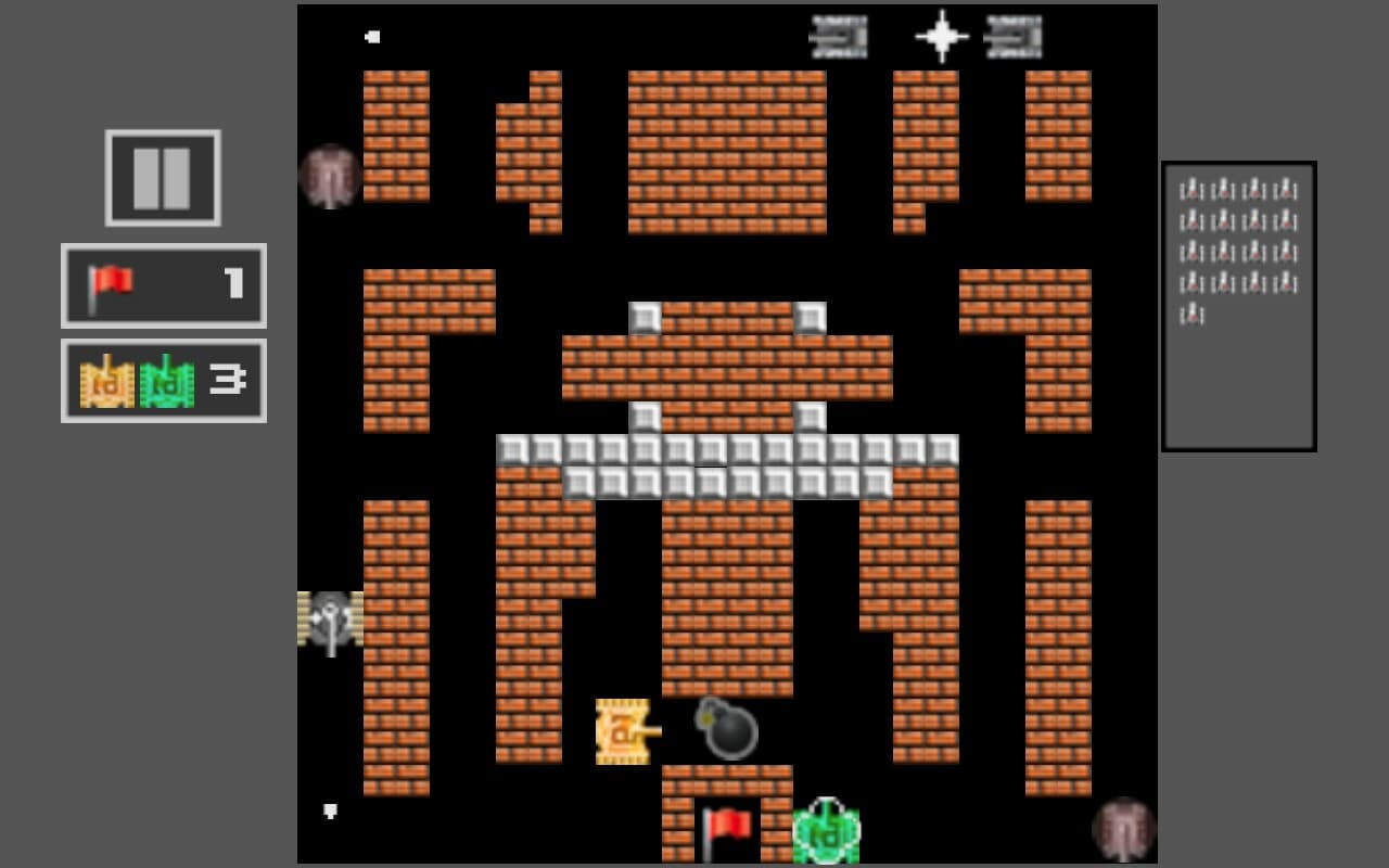 Tank Shoot 2D - Battle to save City Flag screenshot 4