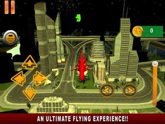 911 Helicopter Rescue Night Ci screenshot 2
