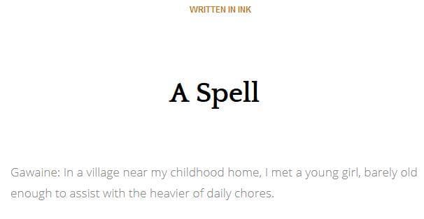 A Spell