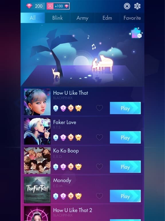 KPOP PIANO: Magic Music Tiles! screenshot 2