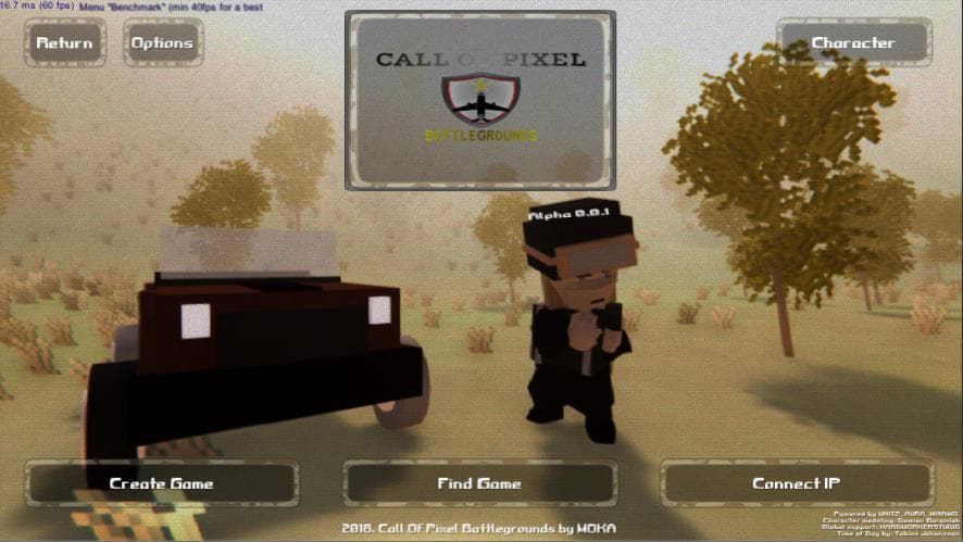 Call of Pixel: Battlegrounds