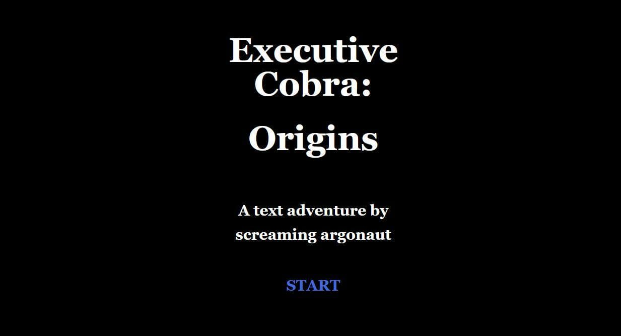 Executive Cobra: Origins