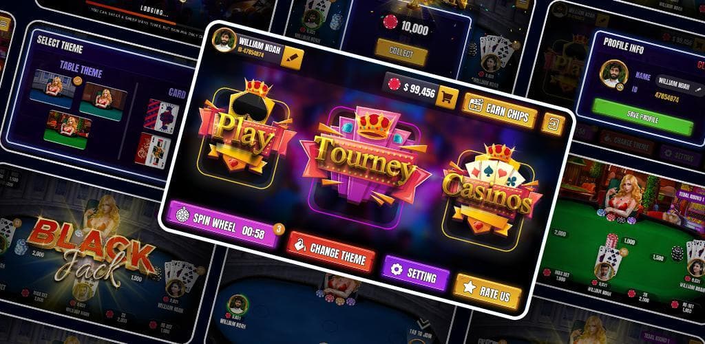 BlackJack 21 (itch) screenshot 2