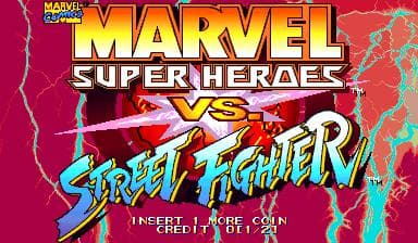 Marvel Super Heroes vs. Street Fighter screenshot 2