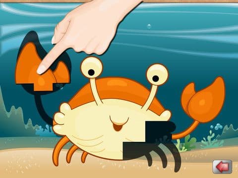 Aquatic Animals - An educational Ocean puzzle for toddlers and kids screenshot 3