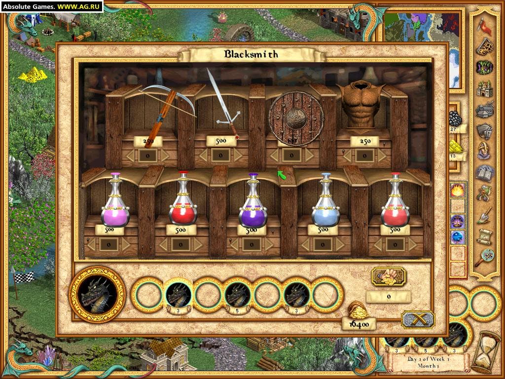 Heroes of Might and Magic 4 screenshot 6