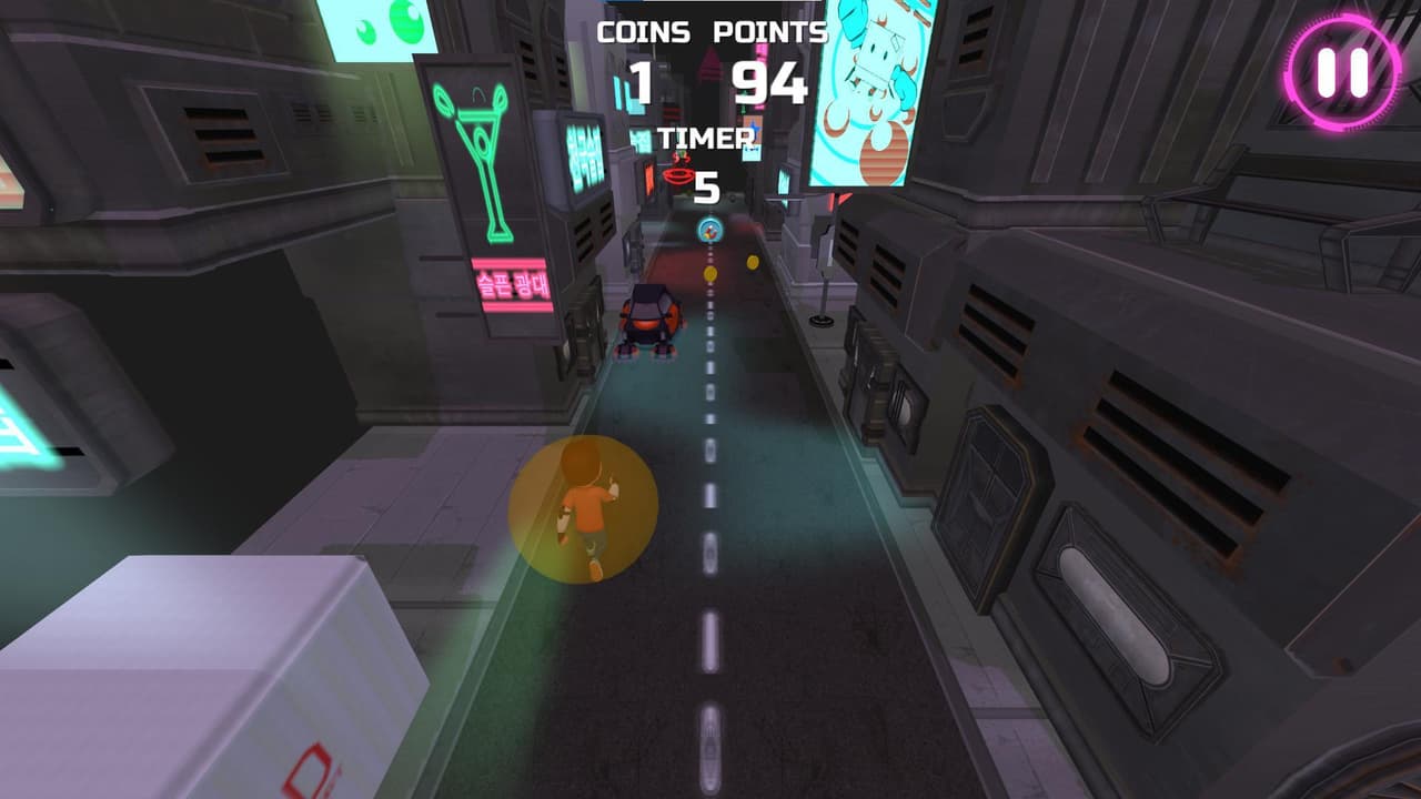 Neon City Endless Runner screenshot 5