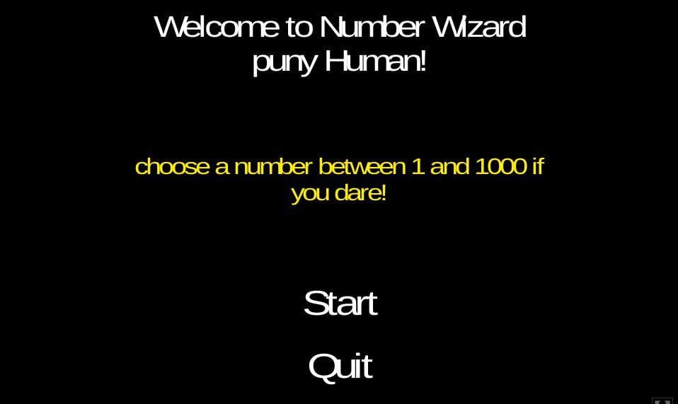 Number Wizard: Reading your Mind