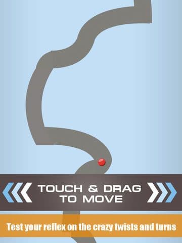 Keep On The Path - A Fast Game of Reflexes