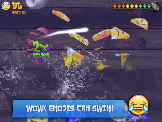 Emoji Samurai: Slice and dice emojis!