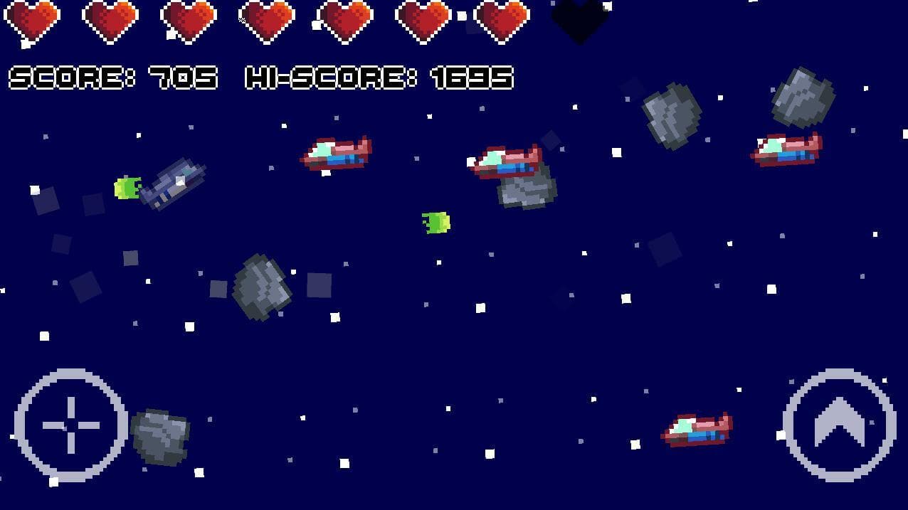 Flappy Action - Gravitational Arcade Shoot em up screenshot 2