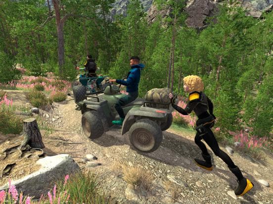 Atv Quad Car Offroad Game 2022 screenshot 2