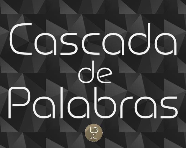Cascada de Palabras