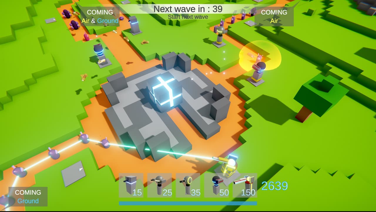 Voxel Defense screenshot 3