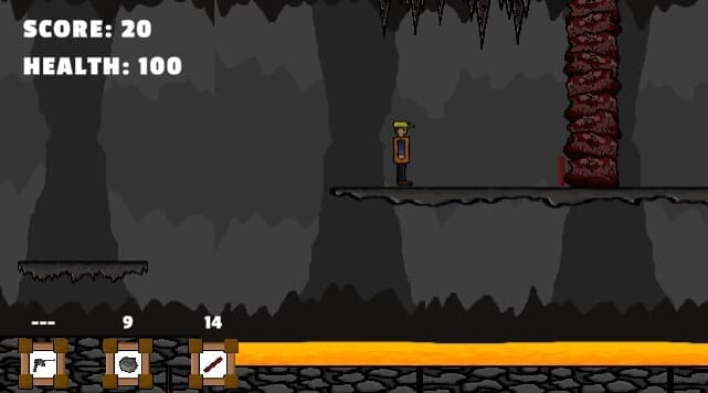 Lava Escape (Michael Chen1, geg321, YilinZ, riveto) screenshot 2