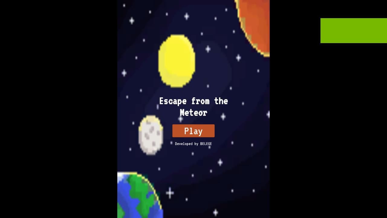 Escape from the Meteors screenshot 2