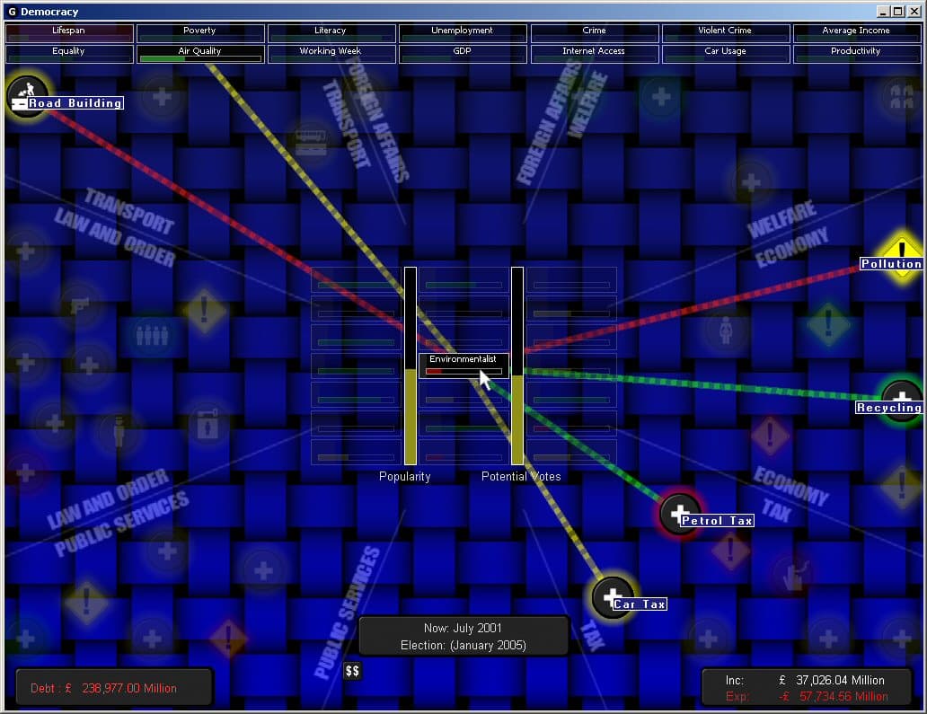 Democracy screenshot 2