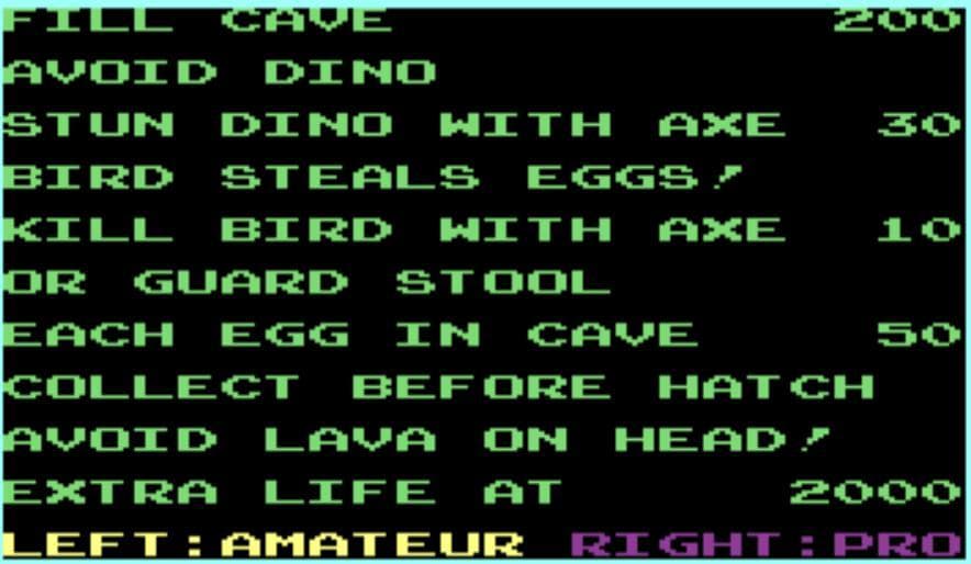 Caveman (VIC 20) screenshot 3