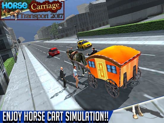 Horse Carriage Transport 3d screenshot 4
