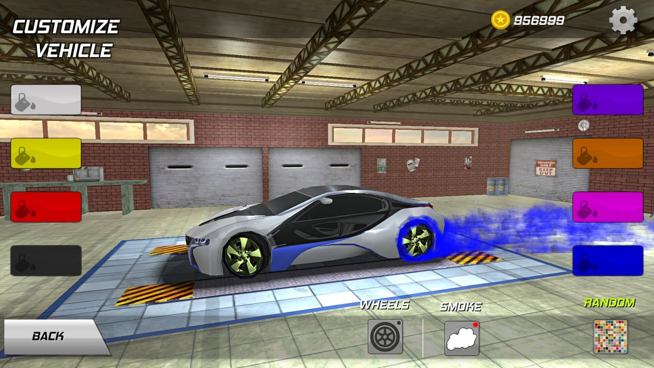 Drift racing car screenshot 6