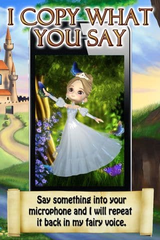 Talking Cinderella Adventure Free - Amazing Fun Kindergarten App for iPhone & iPod Touch screenshot 4