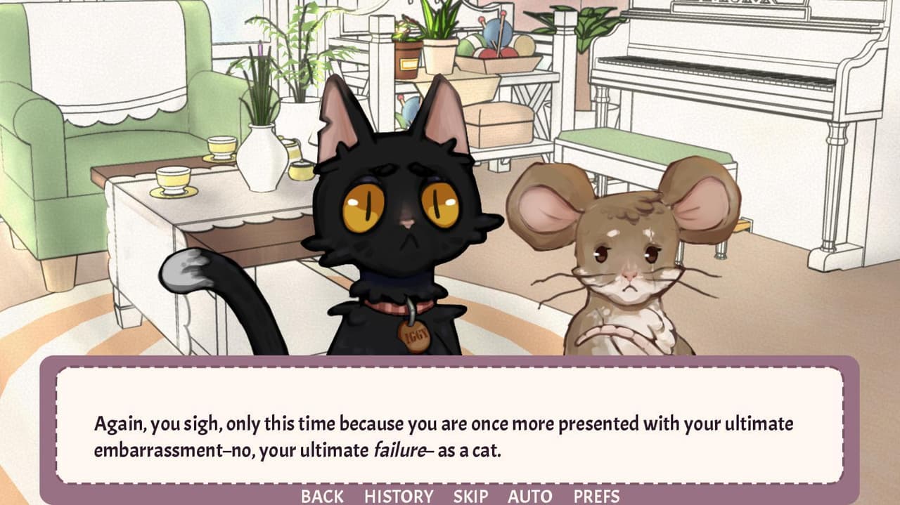Blanket Cat: A Short & Cozy Cat Simulator Visual Novel