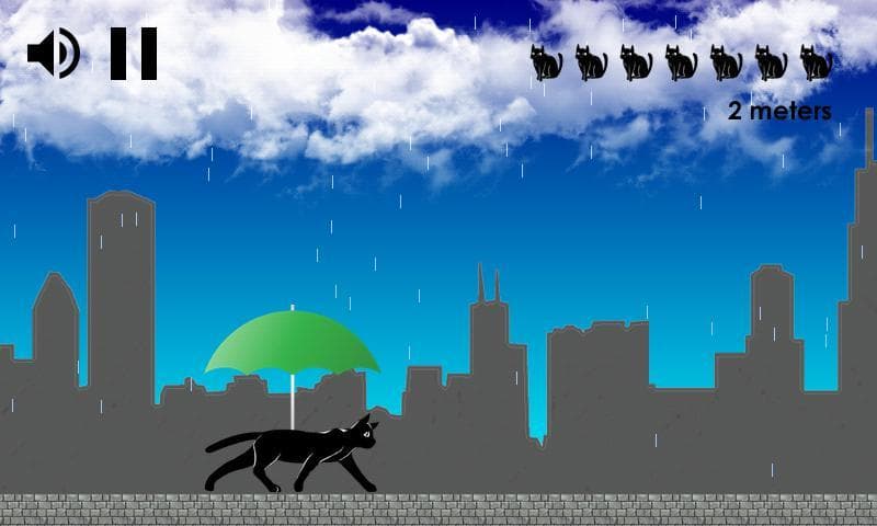 Cat in the rain screenshot 4