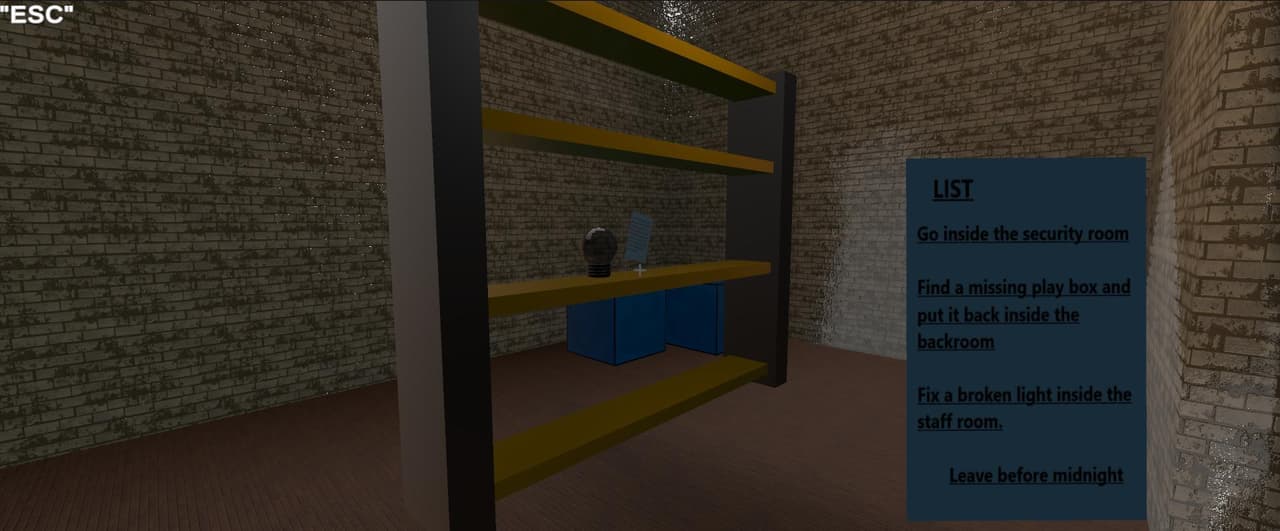 Jungos Horror Playhouse 1 night at work screenshot 3