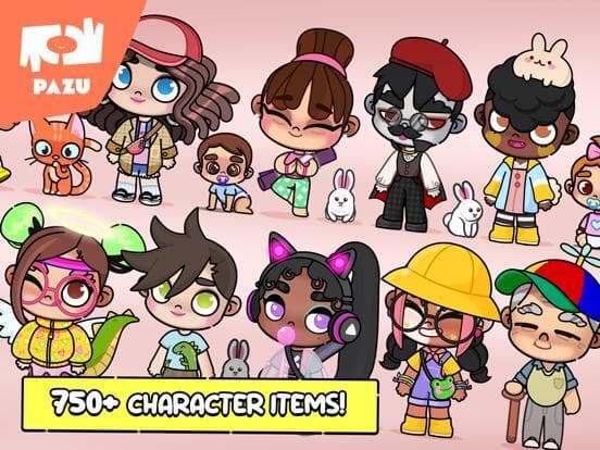 Characters maker kids games screenshot 4