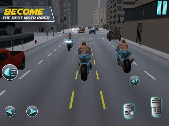 Fast Moto City: Racing Street screenshot 2