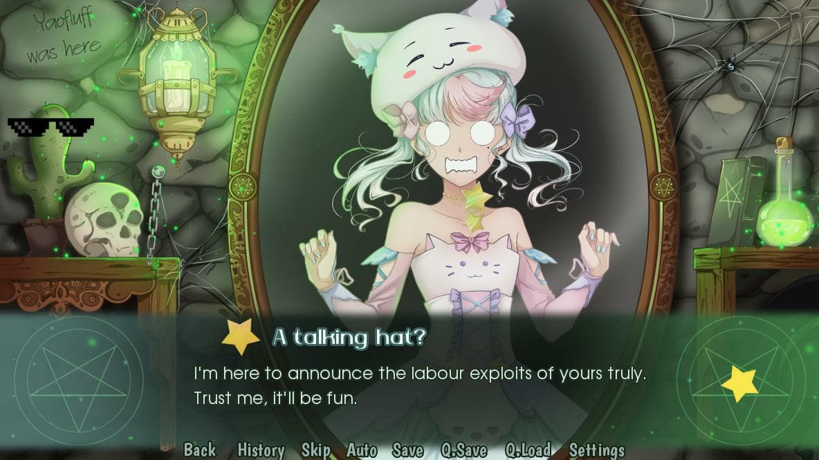 Magical Meow-Meow Warrior?! screenshot 2