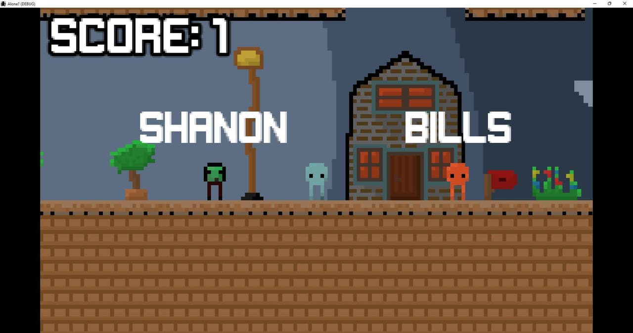 Alone? (itch) (WanderingPanda84) screenshot 4
