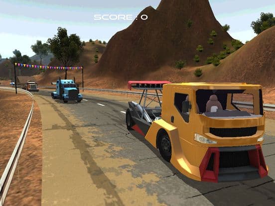 BaySide Wheels Burnout ! Monster Truck Driving & Blitz Racing screenshot 5