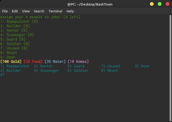 Bash Town screenshot 2