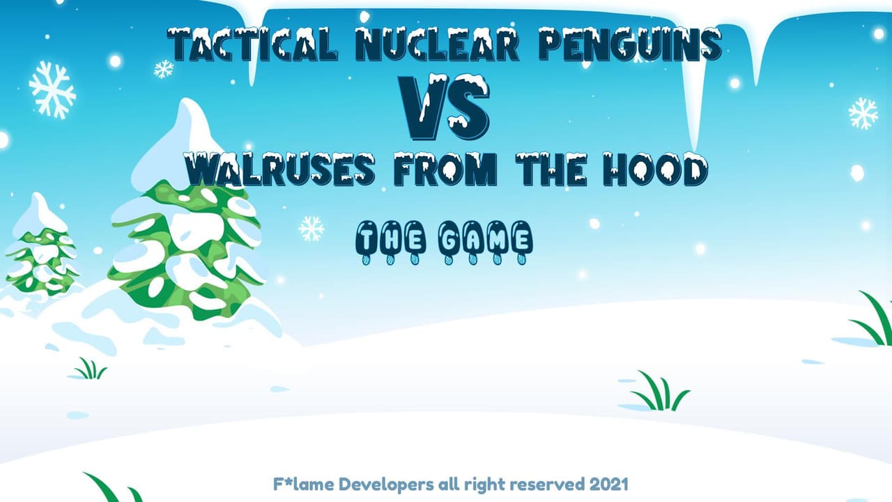 Tactical nuclear penguins vs walruses from the hood