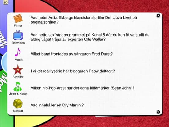 Snille Nöje - Det stora frågespelet screenshot 3