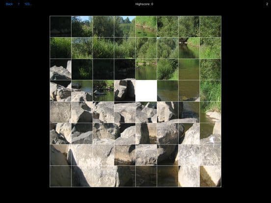 A 15 Puzzle Game for Watch, Phone and Tablet screenshot 3