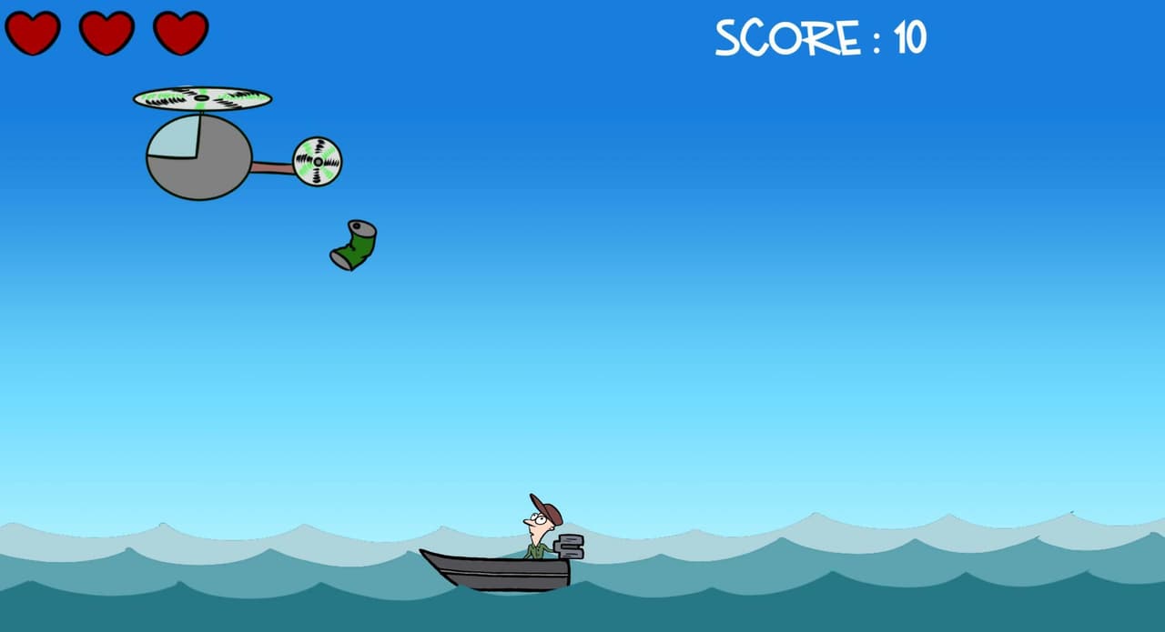 Save the Ocean (PixelArt Games Academy) screenshot 3