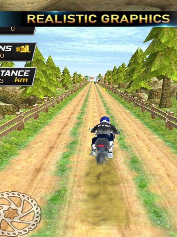 Real Police Bike Driving screenshot 3
