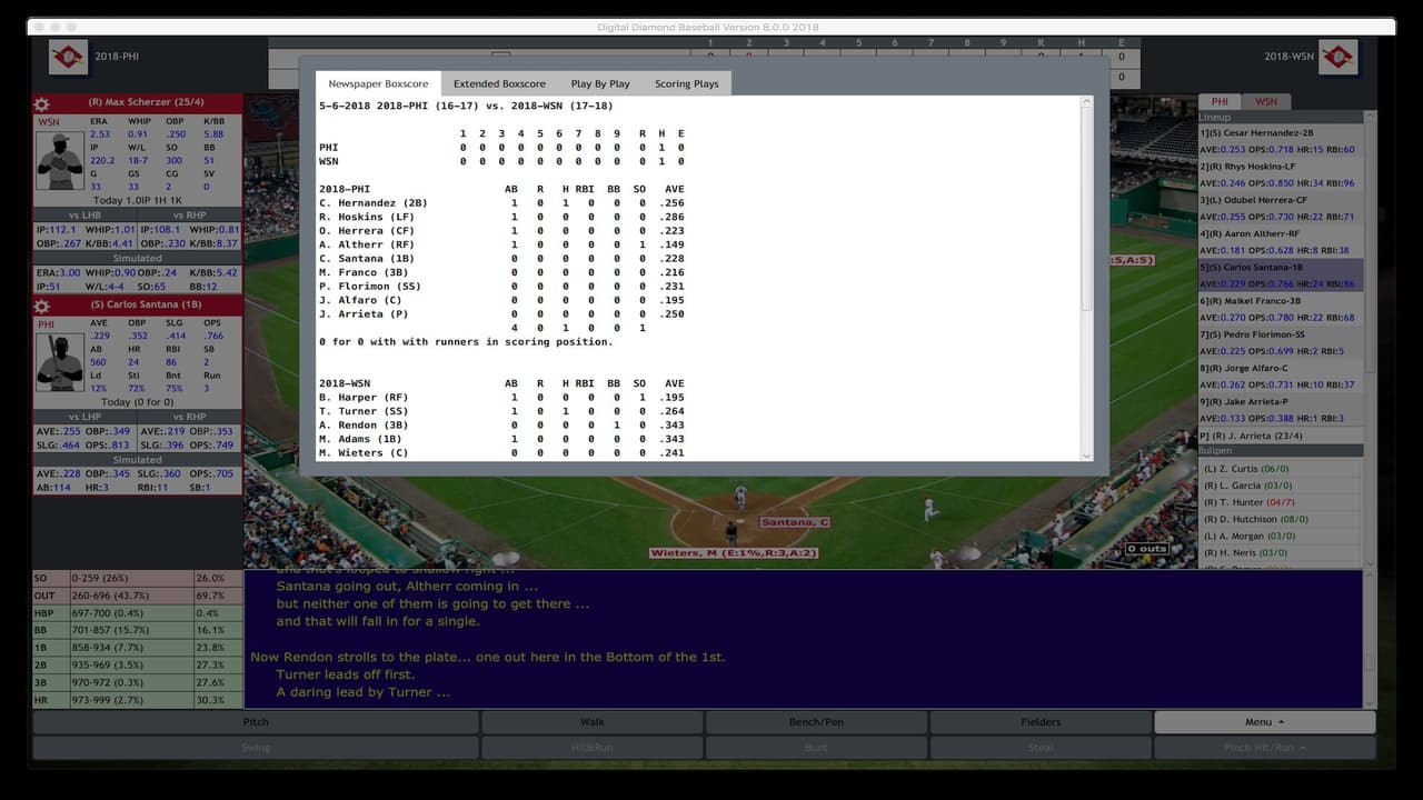 Digital Diamond Baseball V8 screenshot 5