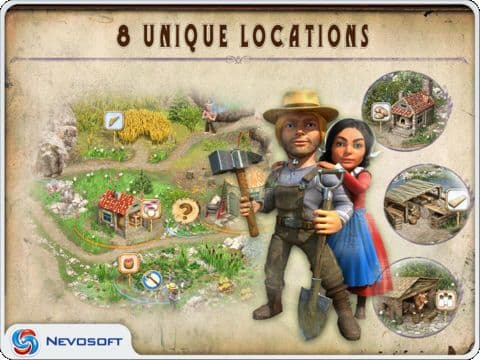 Pioneer Lands HD lite: western settlers strategy screenshot 2
