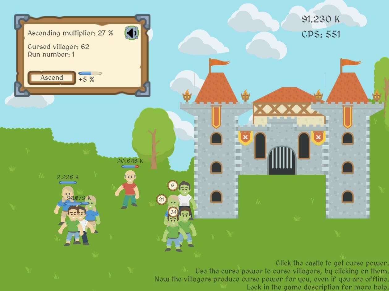 Cursed Idle Clicker
