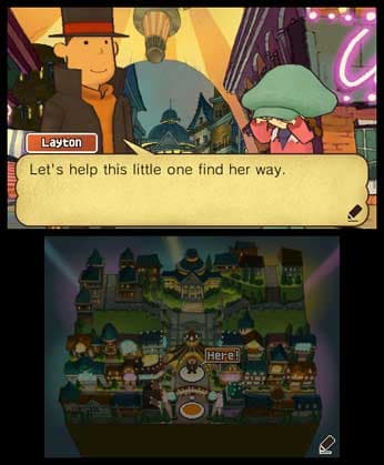 Professor Layton and the Miracle Mask screenshot 5