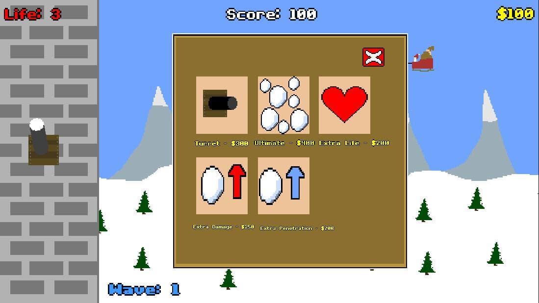 Christmas Cannon screenshot 2