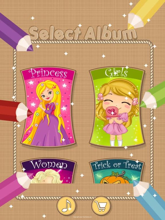 Color My Sweet Little Princess screenshot 2