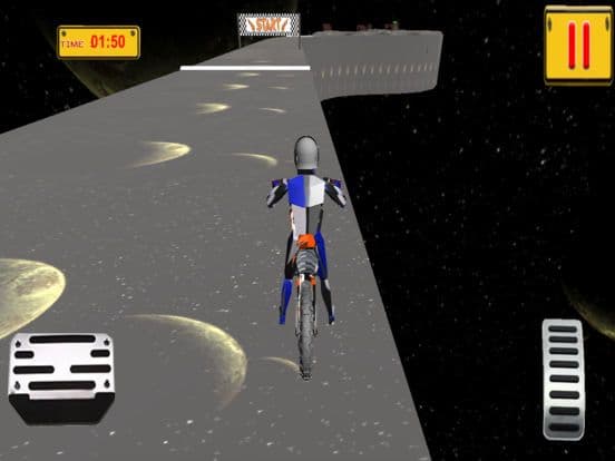 Moon Bike Stunts